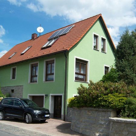 Ferienwohnung "An Der St. Ludmila" Crostwitz Bagian luar foto