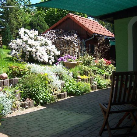 Ferienwohnung "An Der St. Ludmila" Crostwitz Bagian luar foto