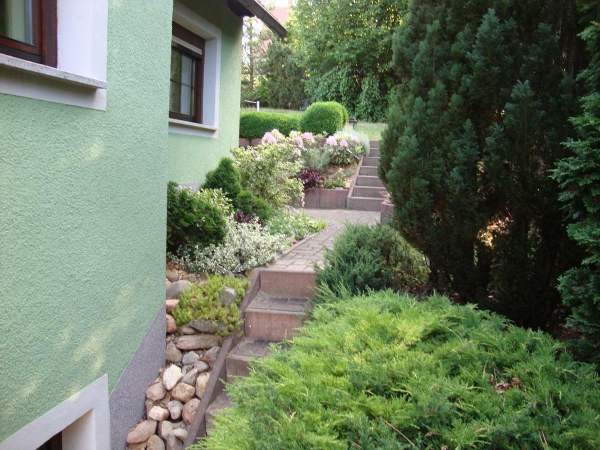 Ferienwohnung "An Der St. Ludmila" Crostwitz Bagian luar foto